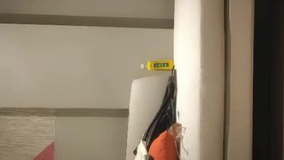 黄色内衣边拍摄边内射